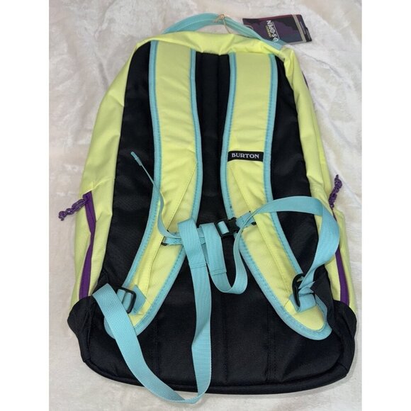 NWT BURTON US OPEN SNOWBOARDING Championships BackPack Bag Yellow Purple - Picture 5 of 8